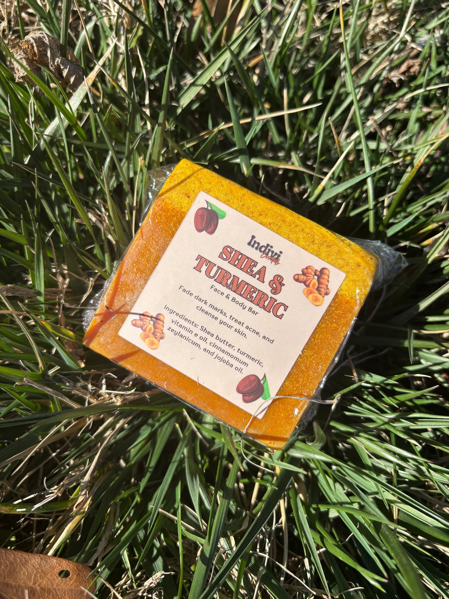 Shea & Turmeric Face & Body Bar