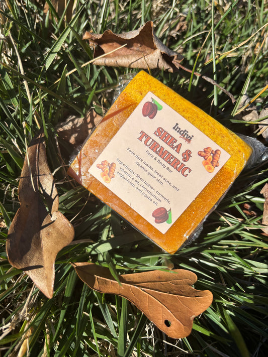 Shea & Turmeric Face & Body Bar